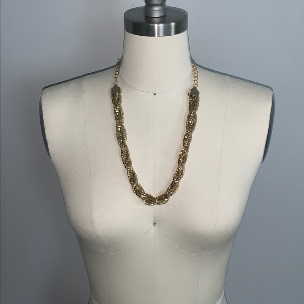 🤩”Gold” Braided Necklace!